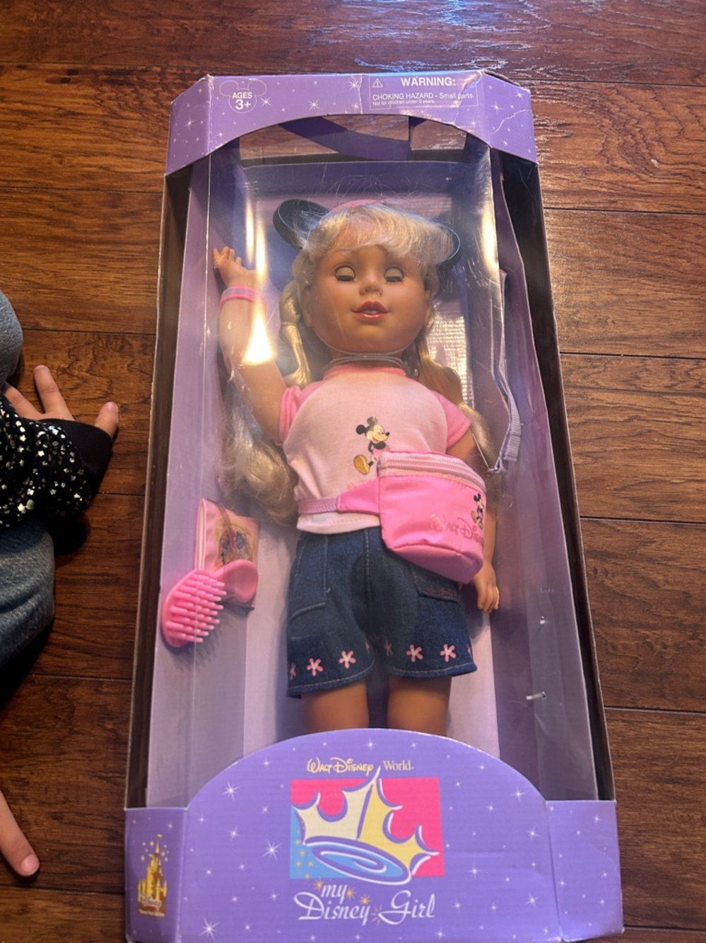 MY DISNEY GIRL DOLL "BLONDE", WALT DISNEY WORLD ORIGINAL AUTHENTIC, BRAND NEW! - Picture 8 of 15